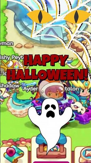 Halloween Party In Prodigy #everettsaurus #prodigy #halloween #shorts