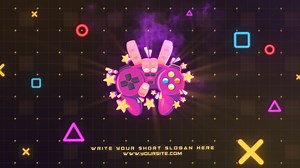 Cyber Smoke Logo Reveal