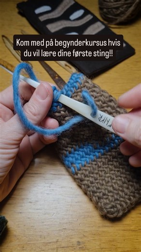 Engelhardt•Embroidery on Instagram: "Nålebinding er svært vanedannende og et ekstremt lækkert håndværk!! 🥰🪡 Hop på et kursus i vinterhalvåret og kom godt fra start!! Hold øje med min Kalender på min hjemmeside for mere info og tilmelding!! 🤓 #nålebinding #nålbinding #needlebinding #naalbinding #dalbystitch"