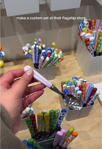 Best Souvenir Ideas: Custom Gingham Cutlery from Paris