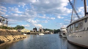 1.8K views · 152 reactions | Cruising through Kennebunkport ... waterfront dining at The Boathouse Waterfront Hotel & Restaurant anyone? | Kennebunkport Maine | Facebook