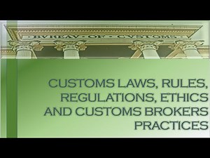 Quiz 4 Customs Law - CPD Act