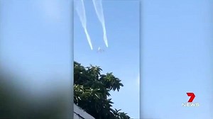 13K views · 106 reactions | Dozens of children have been injured in the US, after a mid-air emergency forced a flight to dump its entire fuel load over primary schools and playgrounds. The Boeing 777 reported engine failure before making an emergency landing in Los Angeles. www.7NEWS.com.au #7NEWS | 7NEWS Brisbane | Facebook