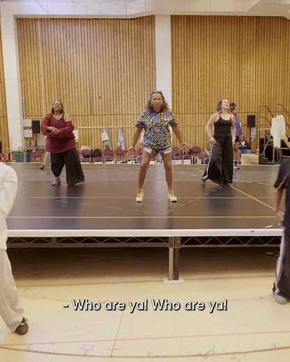 'Who are ya! Who are ya!' 🗣️ Take a peek behind the scenes as the women of the Bacchae prepare to shake Thebes to its core. Choreographed by Kate Prince and Ajani Johnson-Goffe, with music composed by D.J. Walde. Bacchae plays in the Olivier Theatre until 1 November. | National Theatre