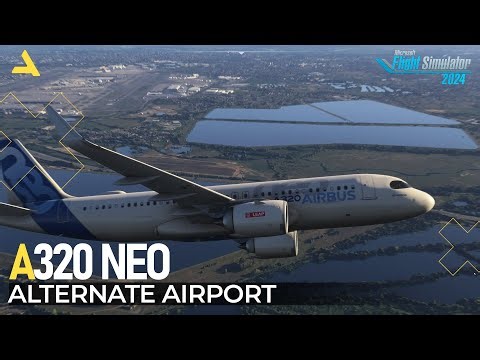 How to Select the Alternate Airport for Inibuilds A320 Neo in MSFS 2024 | A Beginners Guide