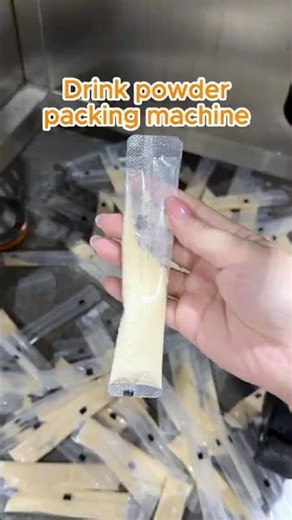 Small Drink Powder Stick Packing Machine in Action | How It Pack? #powder #packingmachine