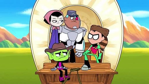 Life is tough on the Oregon Trail... Mostly for the buffaloes 😱 #TBT | Teen Titans GO!