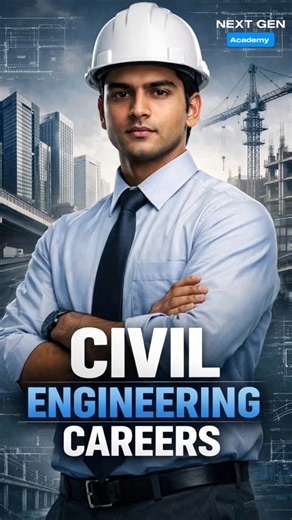 NextGen academy | Civil engineering carrer #CivilEngineering #CivilEngineeringCareers #CareerOptions #CoreEngineering #EngineerLife #EngineeringReels... | Instagram