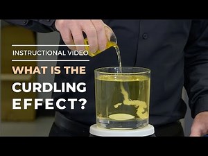 What is the curdling effect and why does it happen?
