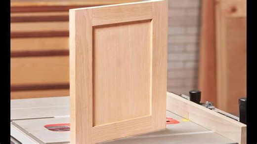 DIY shaker cabinet doors