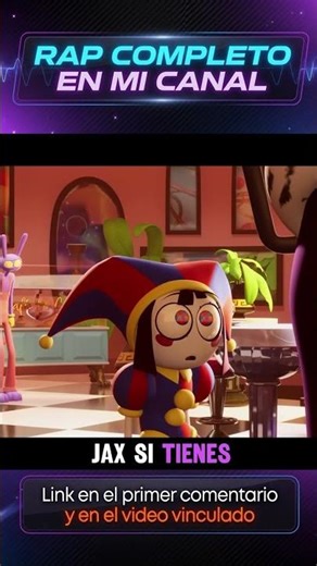 ¿JAX TIENE LA LLAVE DE SALIDA? RAP de THE AMAZING DIGITAL CIRCUS
