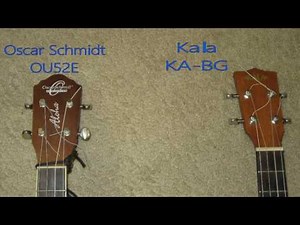 Baritone Ukulele Review: Oscar-Schmidt vs Kala