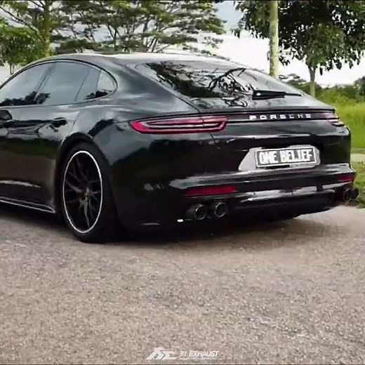 971 Panamera 4S Agressive Flybys w/ Valvetronic Catless Fi EXHAUST Catback X One Belief Auto