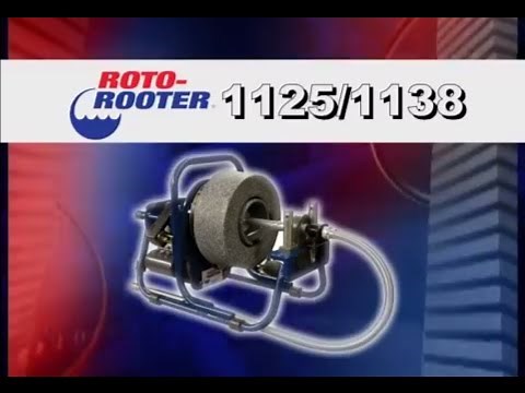 Roto-Rooter Drain Machine Model 1125/1138 Operation