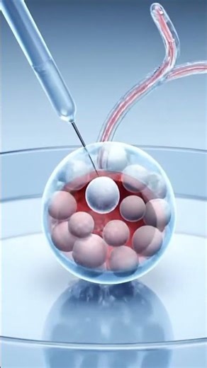 The Journey from Embryo to Baby 👶 #IVF