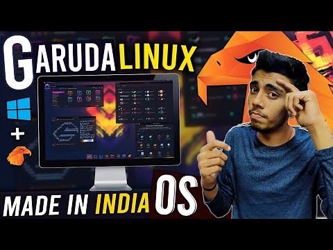 WHAT! Made in INDIA Operating System Released Better Than Windows? Garuda Linux Install