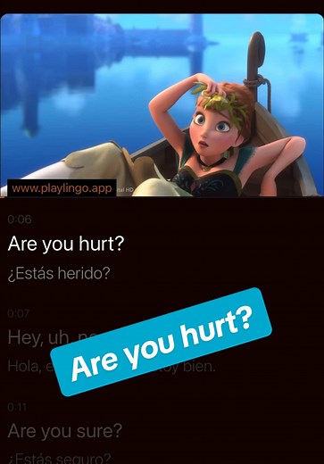 Learn English with Anna and Hans from Frozen