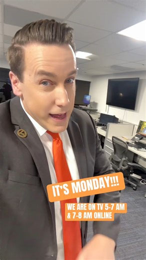 It’s Monday! We’ll see you today on ABC 7 Mornings… | J.R. Stone ABC 7 News
