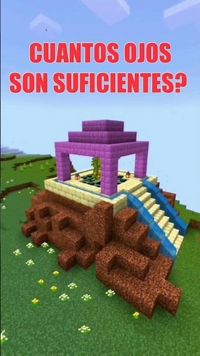 👉How many ENDER EYES do you need to GET the END PORTAL in Minecraft? #Shorts