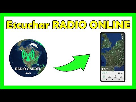 Como Escuchar GARDEN RADIO por INTERNET (app radio Garden)