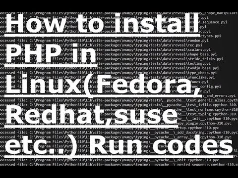 How to install PHP in Linux