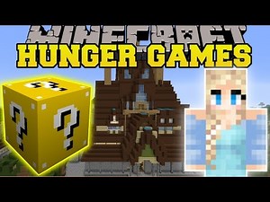 Minecraft: FROZEN HUNGER GAMES - Lucky Block Mod - Modded Mini-Game