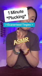 38K views · 2.2K reactions | 1 minute of plucking your worries away. Instant tingles.✨#ASMR #Reiki #plucking #pluckingasmr | Reiki Fairy | Facebook