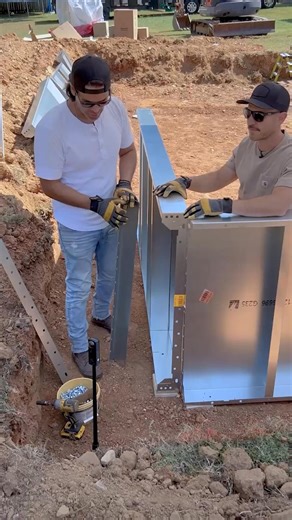 Strong pools start with strong corners! 💪📐https://pwh.link/bx1ow Watch how easy it is to install the corner braces on a steel inground pool kit. This step is an absolute must to lock your panels in perfectly square before the heavy concrete gets poured. #diy #construction #swimmingpool #builder #build | PoolWarehouse.com