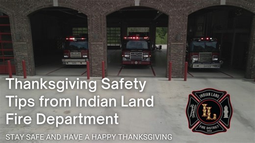 Here are clear, practical cooking safety tips from the Indian Land Fire Department for the holiday to prevent fires and other holiday hazards. | Indian Land Fire District