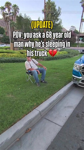 “We have a chance now” ❤️‍🩹🥹 (GoFundMe in bio) The last few days with Mark have completely changed my perspective. What started with me stopping to talk to a 68 year old man sleeping in his truck has become something so much bigger. Mark & Kathy aren’t just a story I’m sharing anymore. They’ve become family to me and I’m going to do everything I can to make sure they’re safe, fed, protected and eventually sleeping somewhere comfortable together but this is bigger than just Mark & Kathy. I want