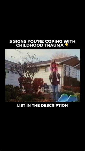 5 Signs You’re Coping With Childhood Trauma 👇 ➡️ You Struggle to Feel Calm or Settled Even when life looks “fine,” your body stays on edge, restless, or numb. Relaxing doesn’t last long, and something inside always wants one more thing to feel okay. ➡️ Discomfort Feels Hard to Sit With When emotional or physical discomfort shows up, there’s a strong pull toward quick relief. One more distraction. One more scroll. One more way to make the feeling stop. ➡️ You Use Certain Behaviours to Get Throug