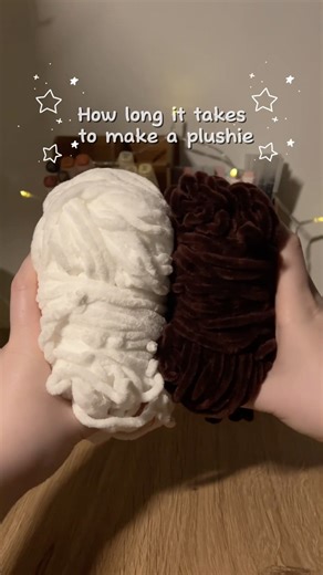 How long does it take me to crochet a cow plushie #amigurumi #smallbusiness #crochet