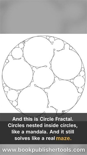 Bubble Mazes: Round Mazes for Puzzle Books That Stand Out