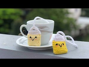Crochet Bookmark For Beginners, Tea Bag Crochet Bookmark Tutorial Step By Step