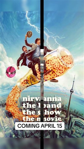 Coming APRIL 15th the MUST SEE film nirvana the band the show the movie!National Canadian Film Day!