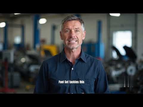 FUEL SET is a comprehensive fuel system treatment designed to optimize fuel quality