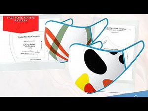 Easy Face Mask Pattern - Botanical Basics Patterns Face Mask Sewing Pattern