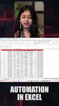 ✅ Automation in Excel #excel #excelformulas #excelshortcuts #exceltutorial #exceltricks #exceltips