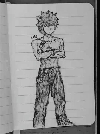 Gray Fullbuster: Fairy Tail | Stickman Timelapse Drawing