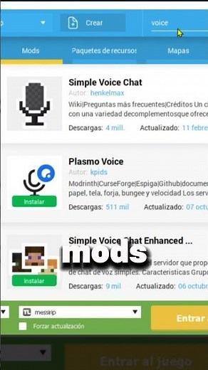 COMO INSTALAR MODS EN EL TLAUNCHER #minecraft #tutoriales #shorts #shortclips