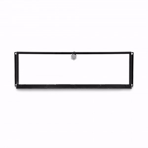 Elite Core Transparent Security Panels with Lock (4U)