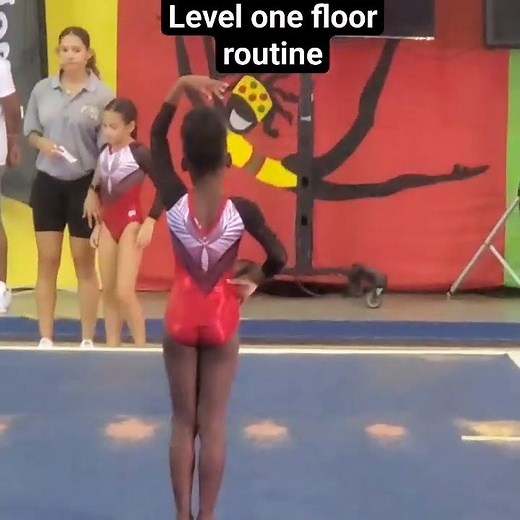 Gymnastics Level One Floor Routine #gymnastics #floorroutine #levelone