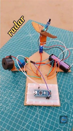 how to make radar using arduino Nano || radar kaise banate hain #radar #arduino