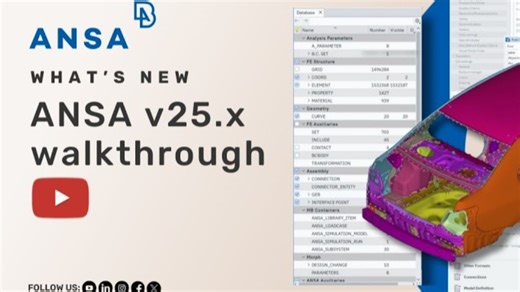 ANSA v25 攻略：布局和设置