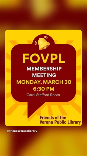 Verona Public Library on Reels