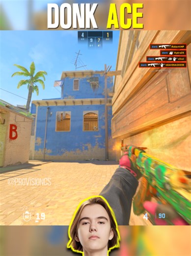 Donk ACE Highlights in CS2