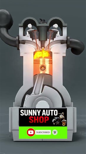 Piston Up and Down Motion Animation#piston#pistonanimation#pistonmotion#enginepiston#engineanimation