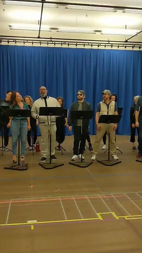 🎶 Always look on the bright side of life 🎶 First look into rehearsals for #BroadwayCenterStage: Monty Python’s Spamalot! 🤩 #KennedyCenter #Musical #Theater #Spamalot