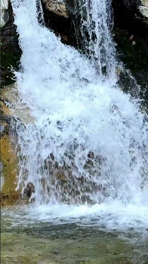 Powerful Waterfall Up Close 💦 | Real Nature Sounds
