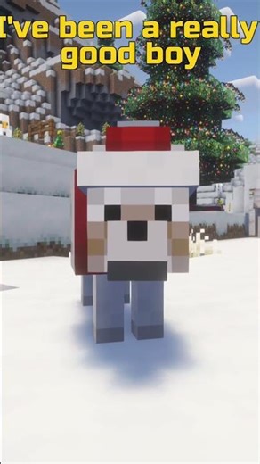 Please, Santa... - Festive Minecraft Mobs UNFILTERED #minecraft